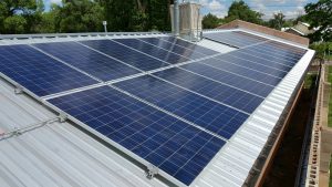 Small Business commercial Solar Installation