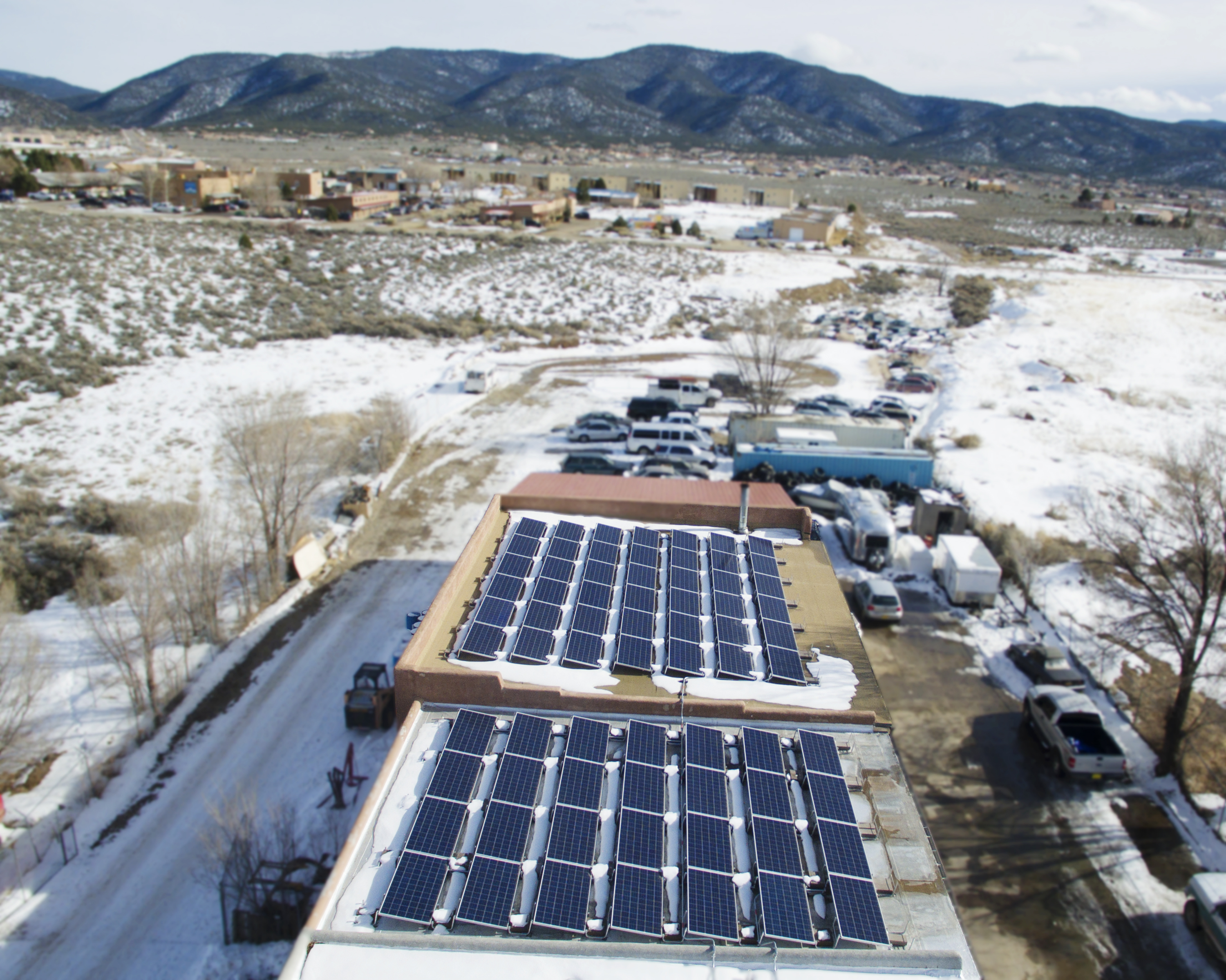 Taos Commercial Solar Installation | Sol Luna Solar