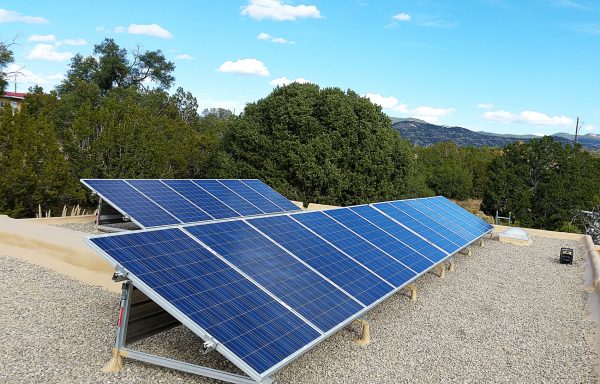 Bernalillo County Solar Installation, Roof Mount