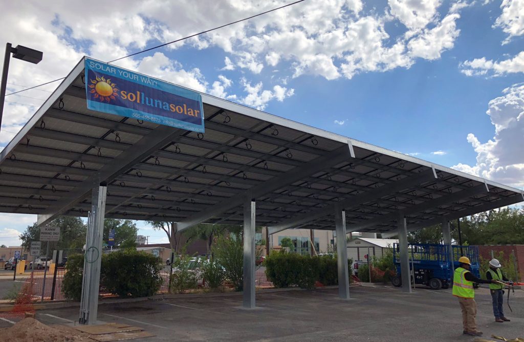 Commercial Solar Installation, Albuquerque, New Mexico