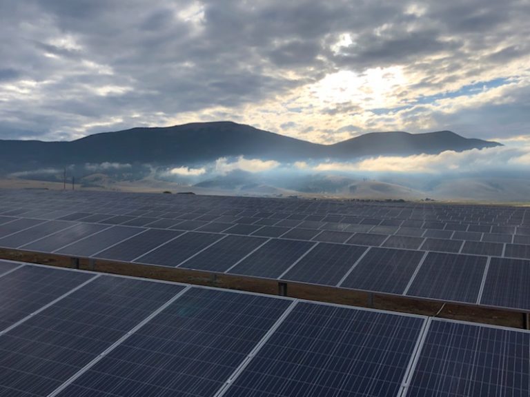 Megawatt Solar Array in Eagle Nest, New Mexico