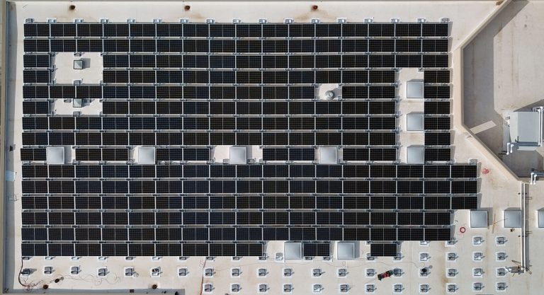 UNM Solar Panel Installation, Los Lunas, New Mexico