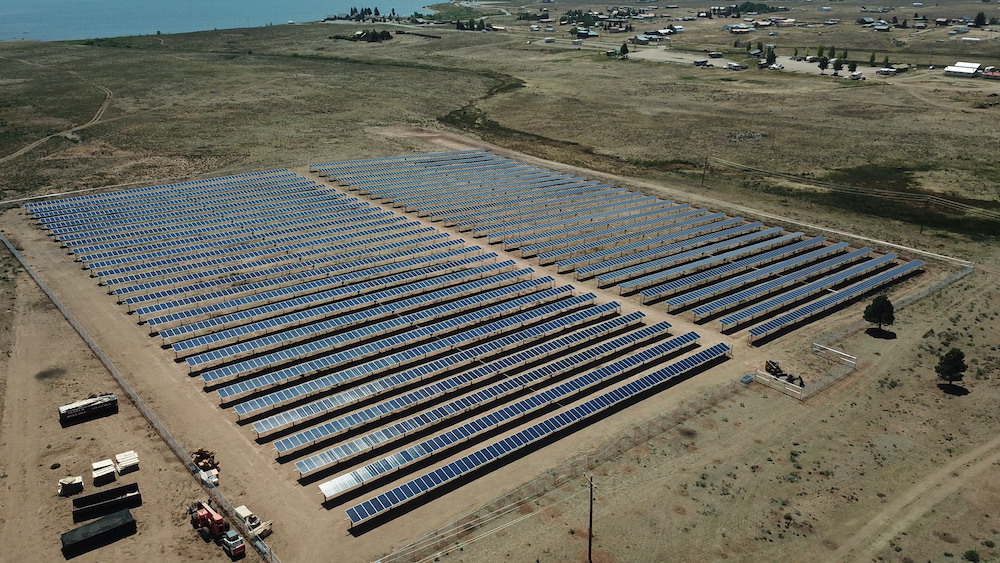 Utility scale solar PV, New Mexico