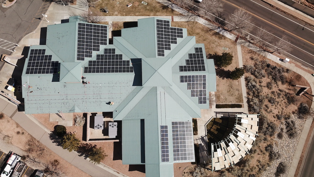 City of Albuquerque, Solar panel installation