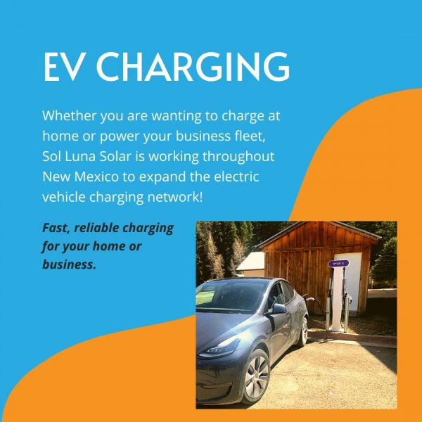 Electric Vehicle Charging network, New Mexico