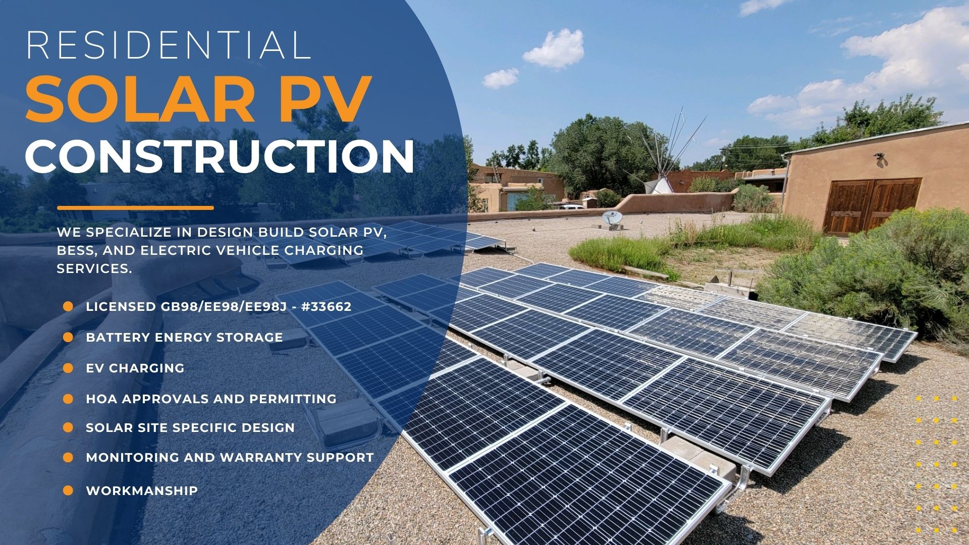 Solar PV Contractor, New Mexico