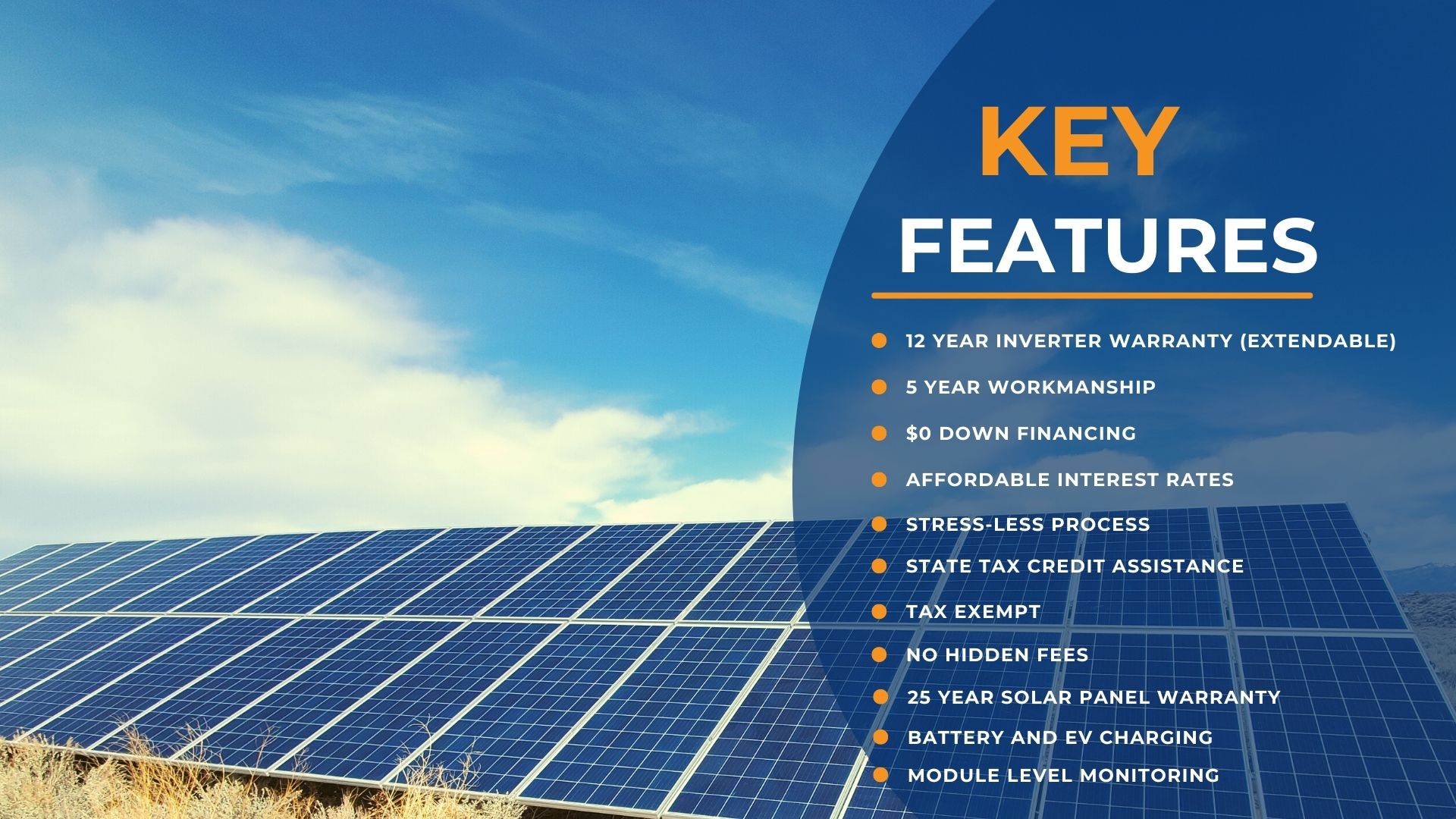 Sol Luna Solar, Key Features, Solar PV Contractor